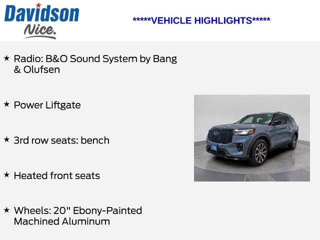 Certified 2025 Ford Explorer ST-Line AWD/4WD image 5
