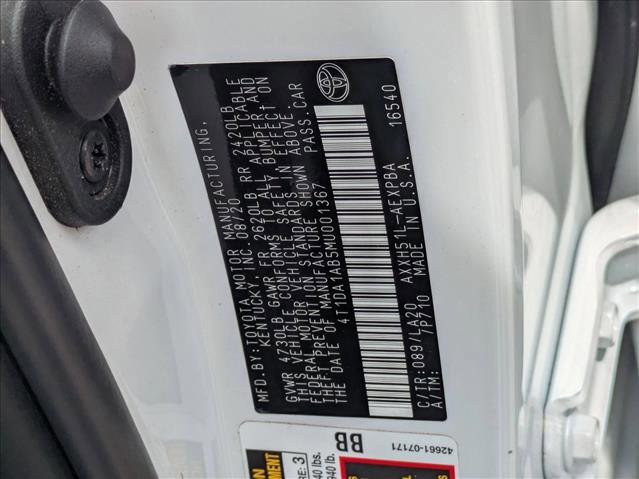 Used 2021 Toyota Avalon Limited w/ Advanced Safety Package FWD image 23