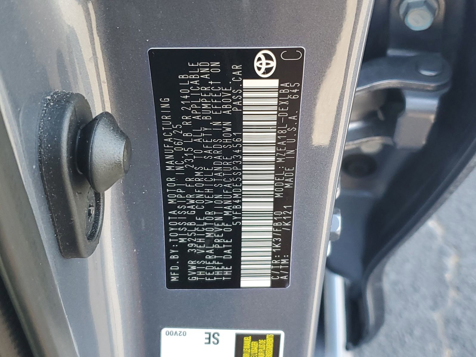 Used 2025 Toyota Corolla LE FWD image 29