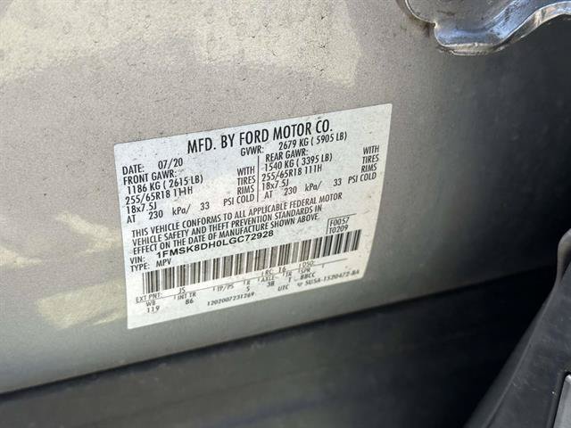 Certified 2020 Ford Explorer XLT w/ Comfort Package AWD/4WD image 11