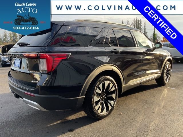 Certified 2025 Ford Explorer Platinum w/ LUX Leather Package image 8