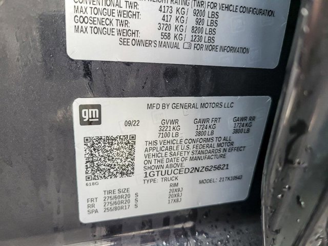 Used 2022 GMC Sierra 1500 Elevation w/ X31 Off-Road Package image 29