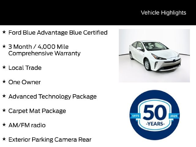 Used 2019 Toyota Prius XLE w/ Advanced Technology Package AWD/4WD image 6