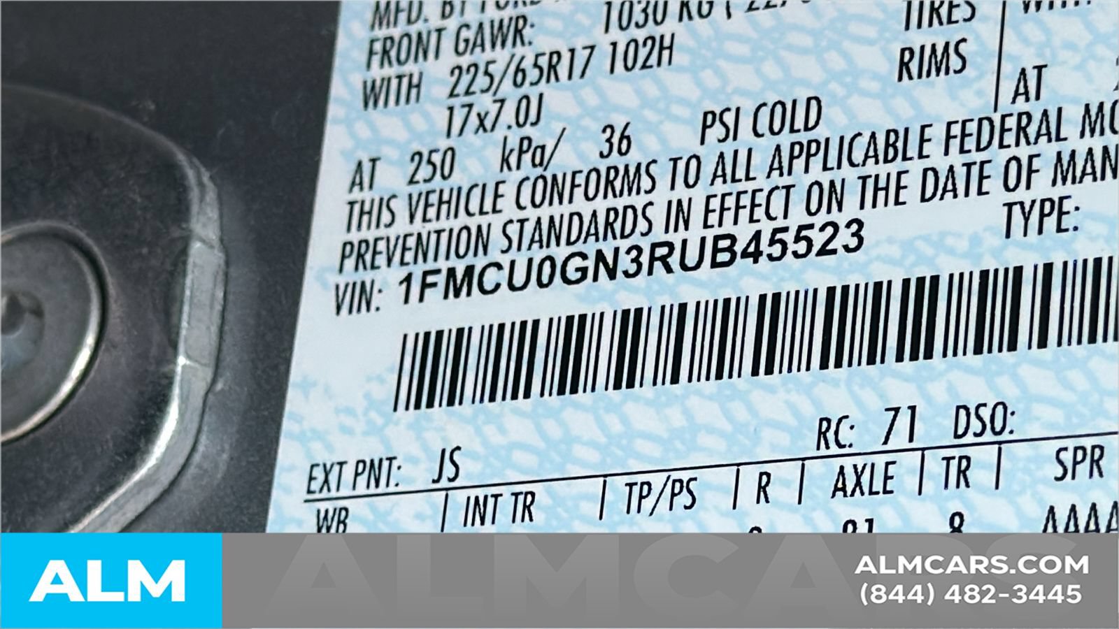 Certified 2024 Ford Escape Active FWD image 38