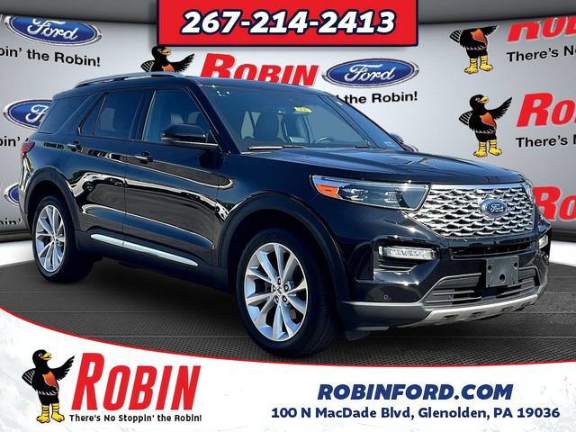 Certified 2024 Ford Explorer Platinum w/ Technology Package AWD/4WD image 1