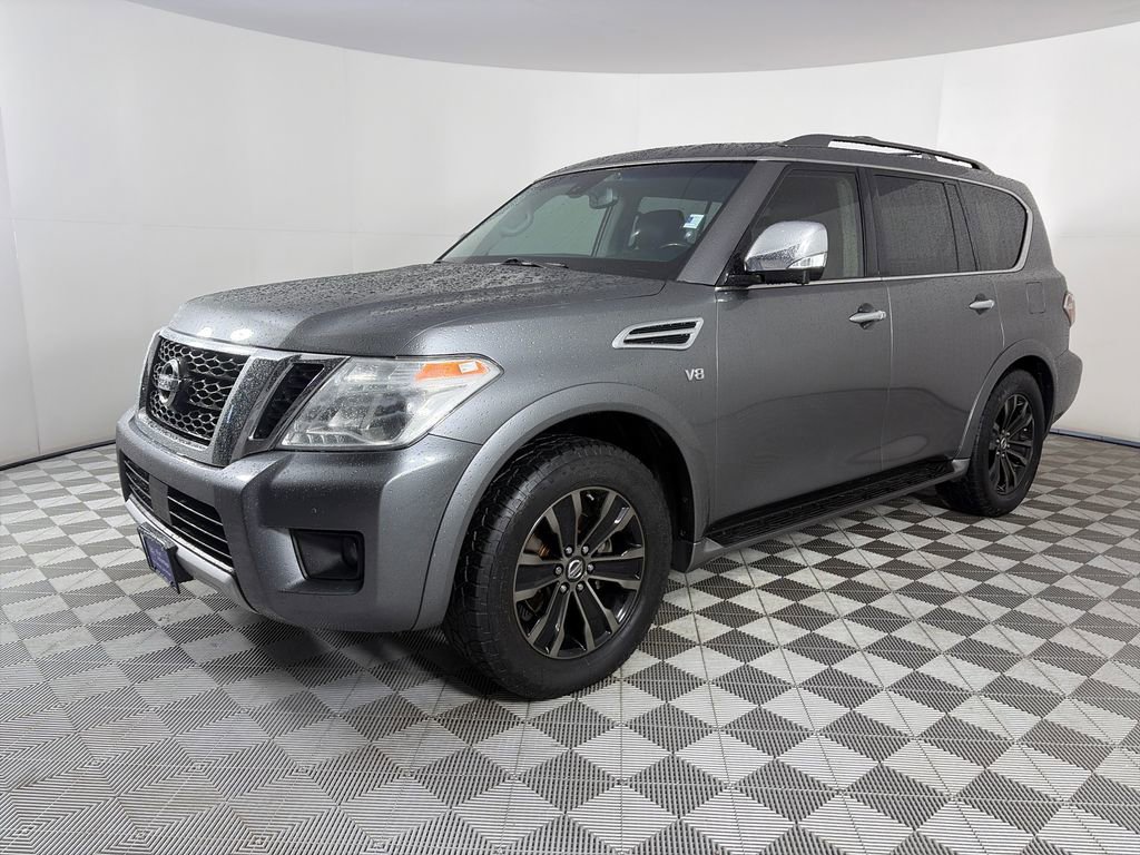 Used 2017 Nissan Armada Platinum w/ Captain Seat Package AWD/4WD image 3