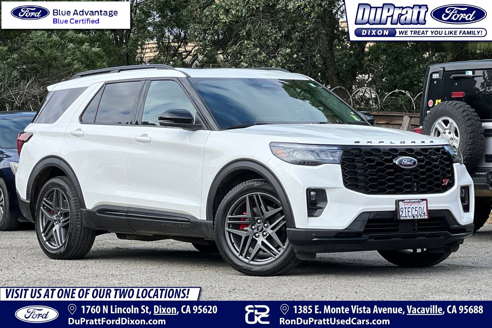 Certified 2025 Ford Explorer ST w/ Sun And Sound Package