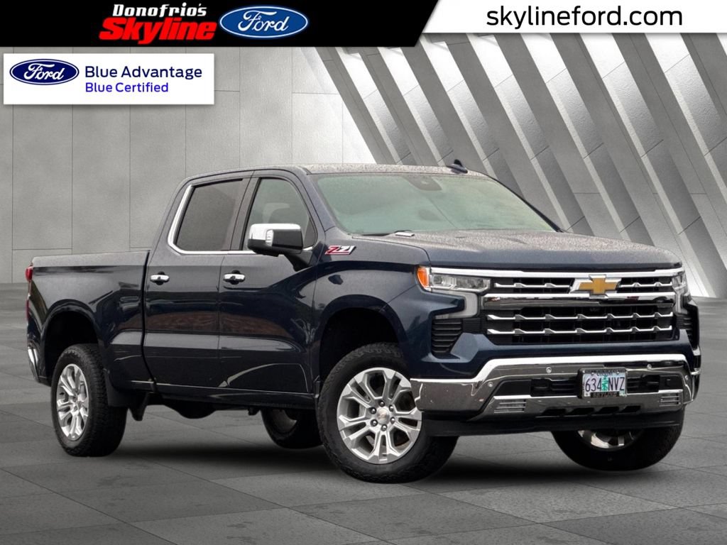 Used 2022 Chevrolet Silverado 1500 LTZ w/ Technology Package AWD/4WD image 1