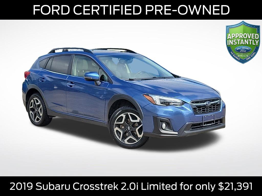 Used 2019 Subaru Crosstrek 2.0i Limited w/ Moonroof Package w/Navigation