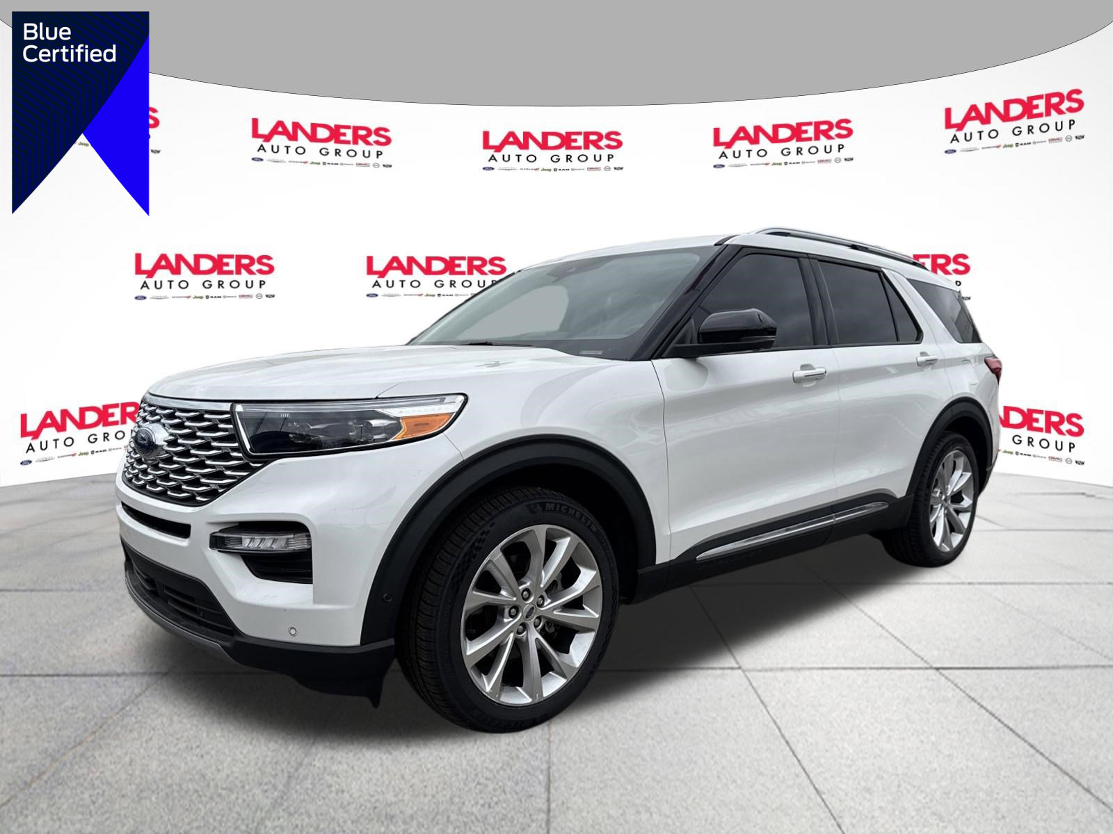 Certified 2022 Ford Explorer Platinum w/ Equipment Group 601A image 1