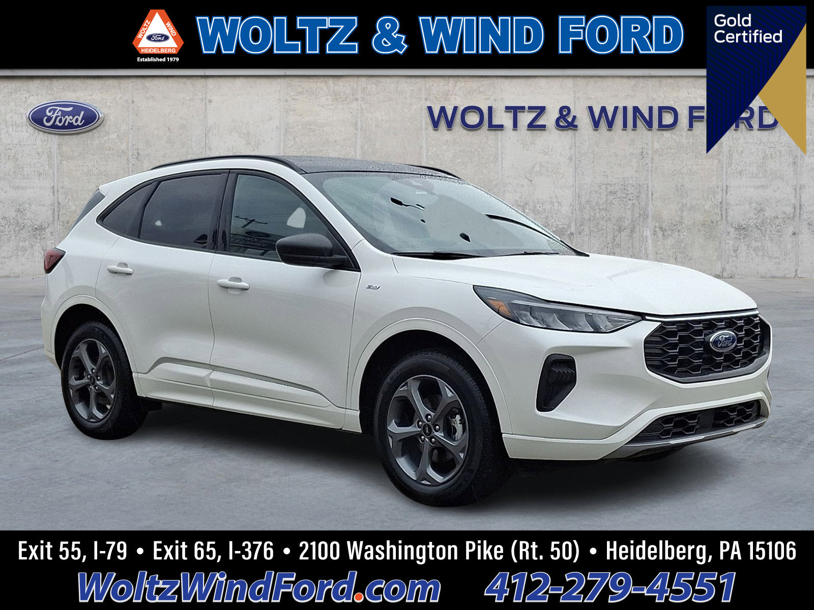 Certified 2024 Ford Escape ST-Line w/ Tech Pack #1 image 1