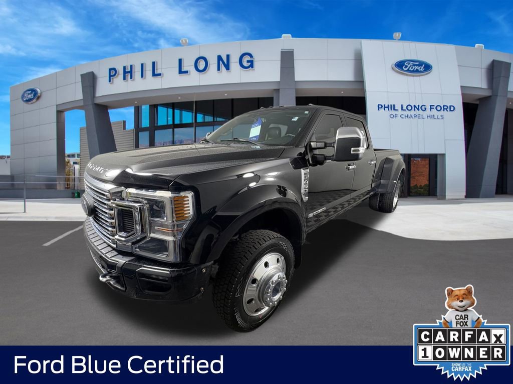 Certified 2022 Ford F450 Platinum w/ FX4 Off-Road Package AWD/4WD image 1