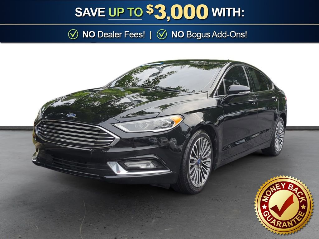 Certified 2017 Ford Fusion SE w/ Fusion SE Technology Package FWD image 1