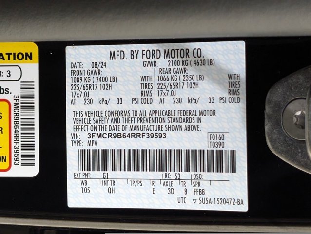 Certified 2024 Ford Bronco Sport Big Bend AWD/4WD image 22