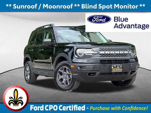 Certified 2022 Ford Bronco Sport Badlands w/ Premium Package