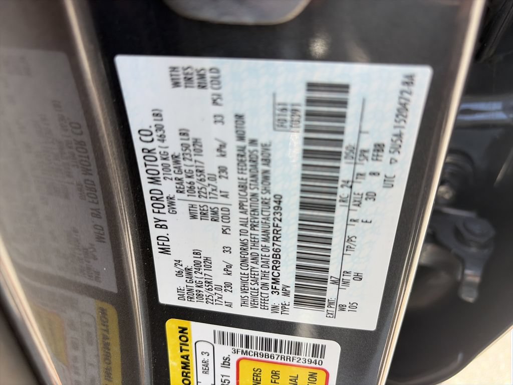 Certified 2024 Ford Bronco Sport Big Bend AWD/4WD image 36