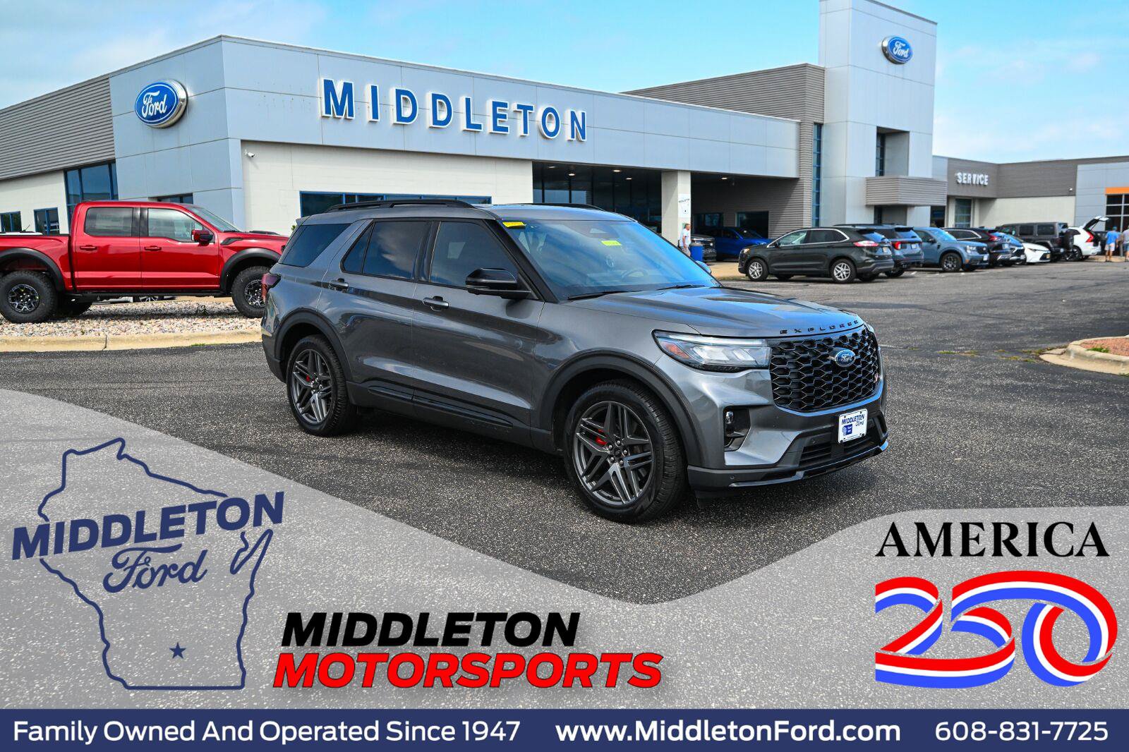 Certified 2025 Ford Explorer ST w/ Sun And Sound Package