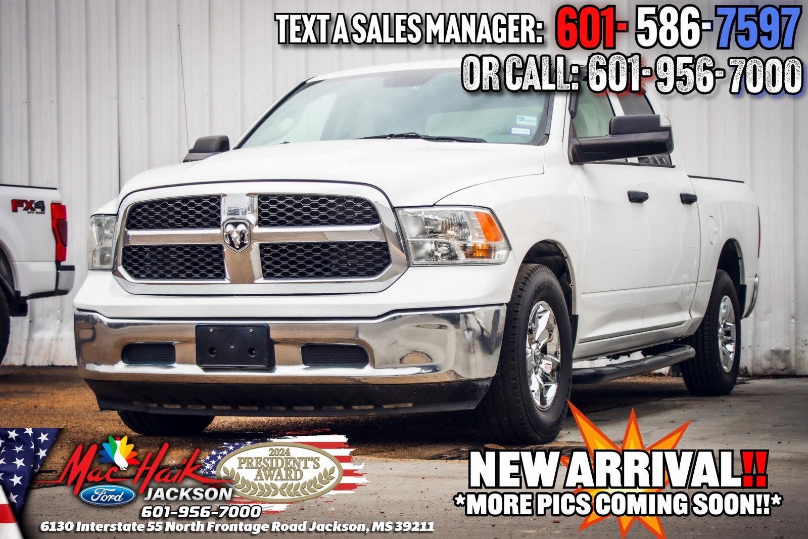 Used 2018 RAM 1500 Tradesman w/ Chrome Appearance Group