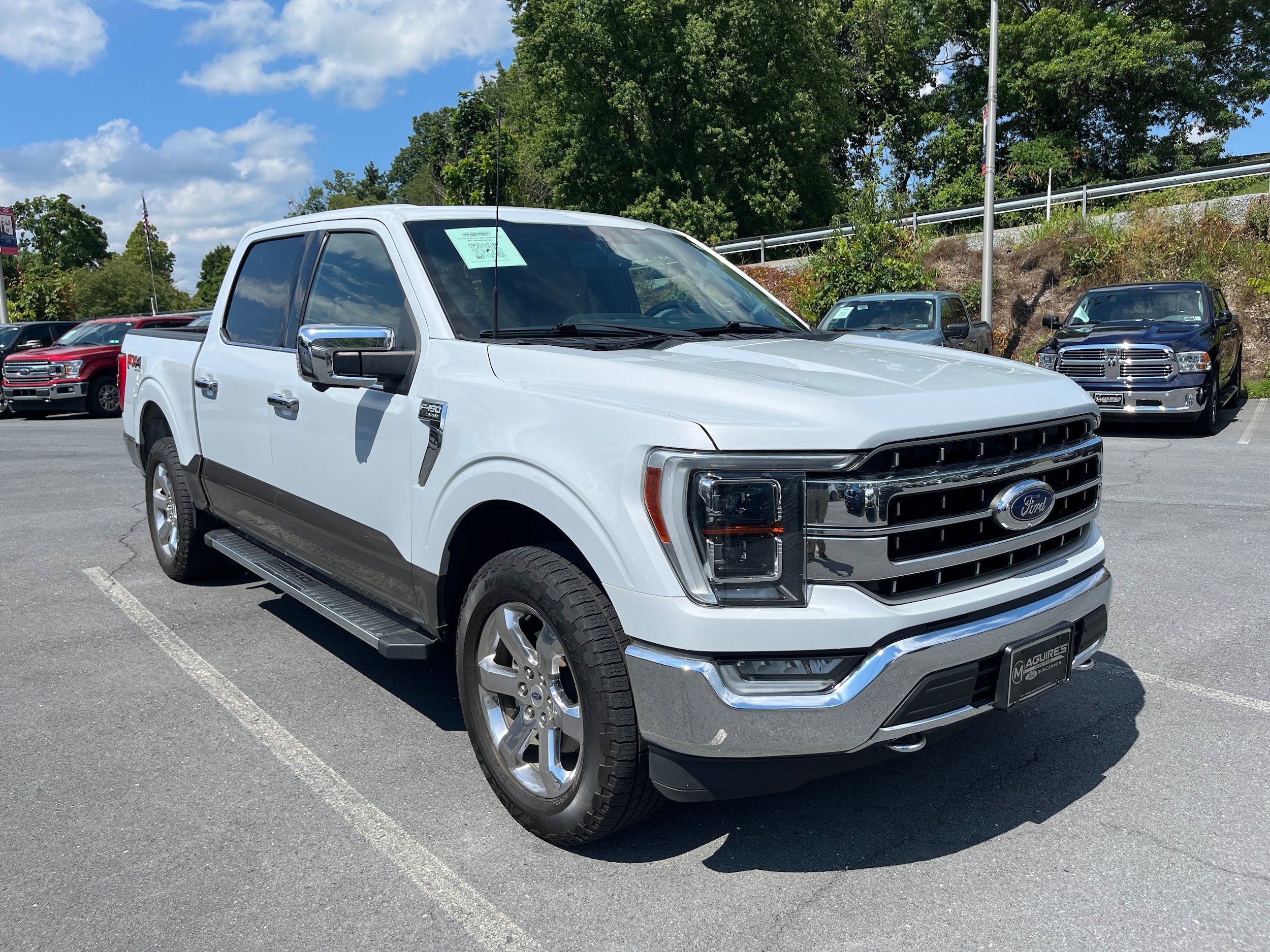 Certified 2021 Ford F150 Lariat w/ Equipment Group 502A High AWD/4WD image 4