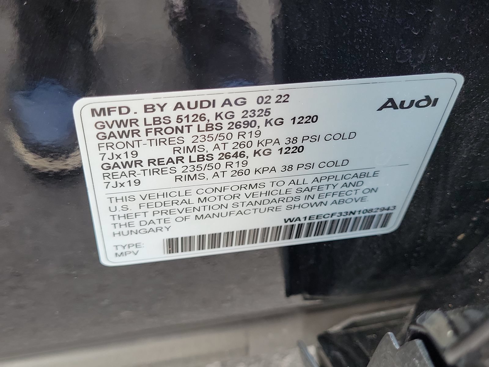 Used 2022 Audi Q3 2.0T Premium Plus w/ Premium Plus Package AWD/4WD image 34