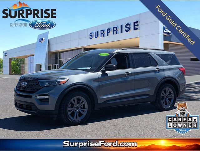 Certified 2024 Ford Explorer XLT w/ Equipment Group 202A RWD image 1
