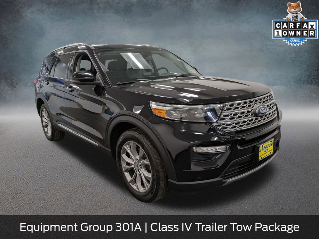 Certified 2023 Ford Explorer Limited w/ Limited Technology Package AWD/4WD image 3