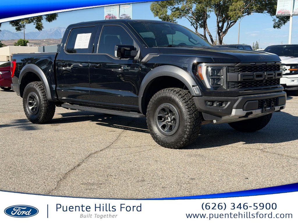 Certified 2022 Ford F150 Raptor w/ Equipment Group 801A High AWD/4WD 360° Tour