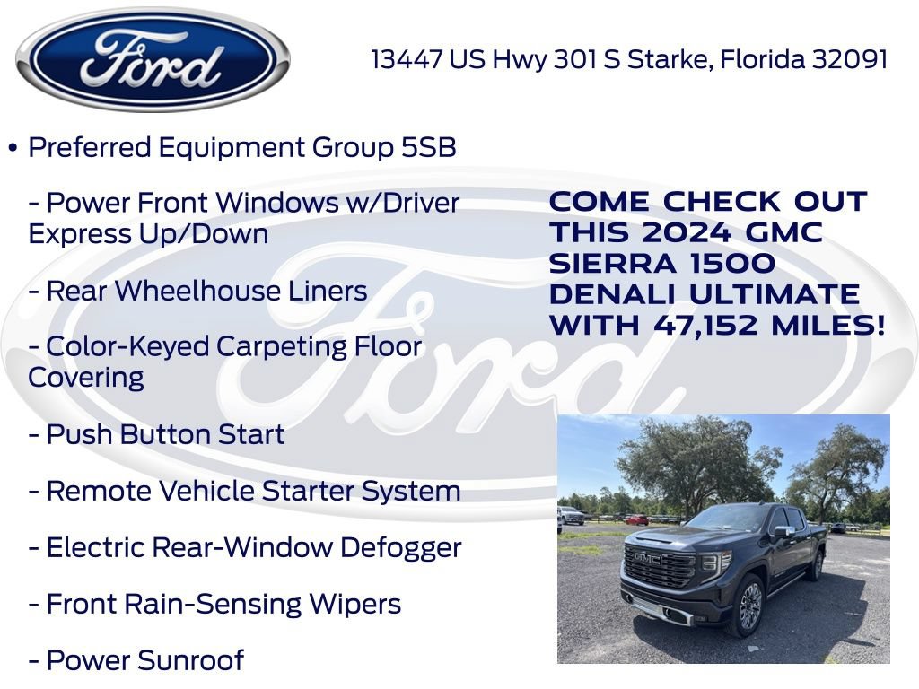 Used 2024 GMC Sierra 1500 Denali Ultimate AWD/4WD image 20
