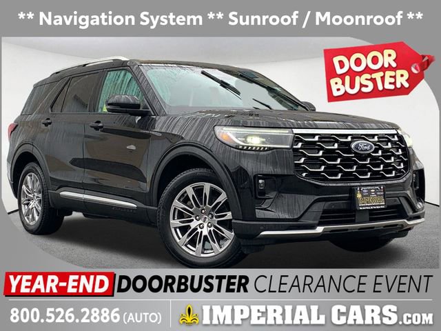 Certified 2025 Ford Explorer Platinum image 1