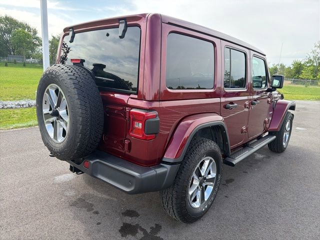 Used 2021 Jeep Wrangler Unlimited Sahara w/ Uconnect 4C Nav & Sound Group AWD/4WD image 8
