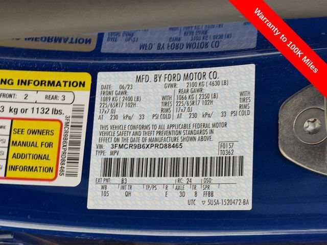 Certified 2023 Ford Bronco Sport Big Bend AWD/4WD image 37