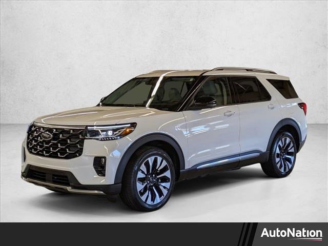 Certified 2025 Ford Explorer Platinum w/ LUX Leather Package