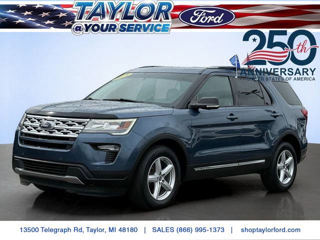 Certified 2018 Ford Explorer XLT w/ Equipment Group 202A