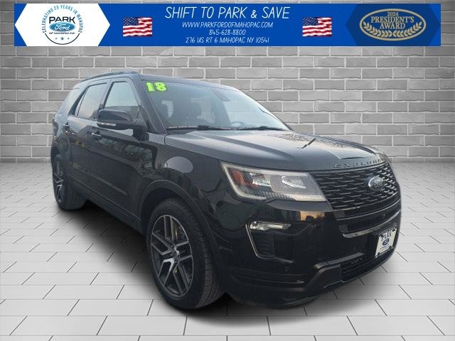 Certified 2018 Ford Explorer Sport w/ Equipment Group 401A image 1