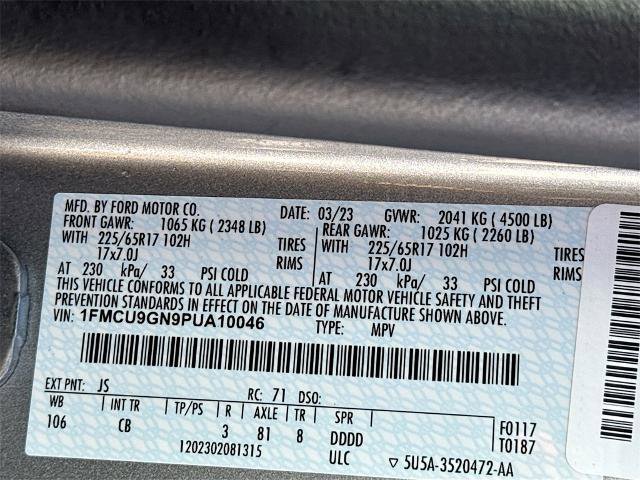 Certified 2023 Ford Escape Active image 23