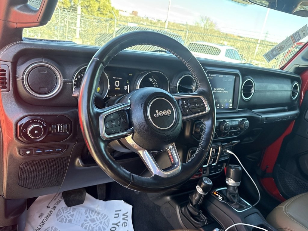 Used 2021 Jeep Wrangler Unlimited Rubicon 4xe w/ Dual Top Group image 14