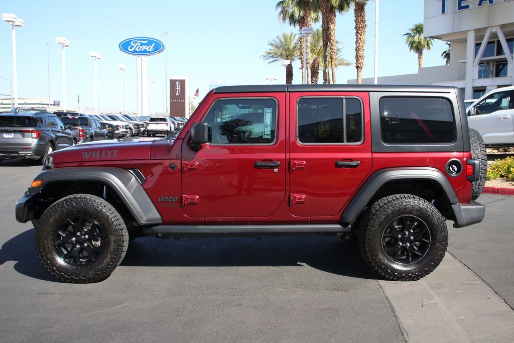 Used 2021 Jeep Wrangler Unlimited Sport image 4