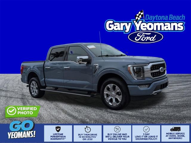 Certified 2023 Ford F150 Platinum w/ Equipment Group 701A High