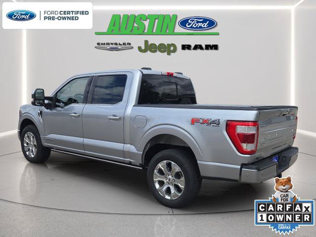 Certified 2022 Ford F150 Platinum w/ Equipment Group 701A High AWD/4WD image 3