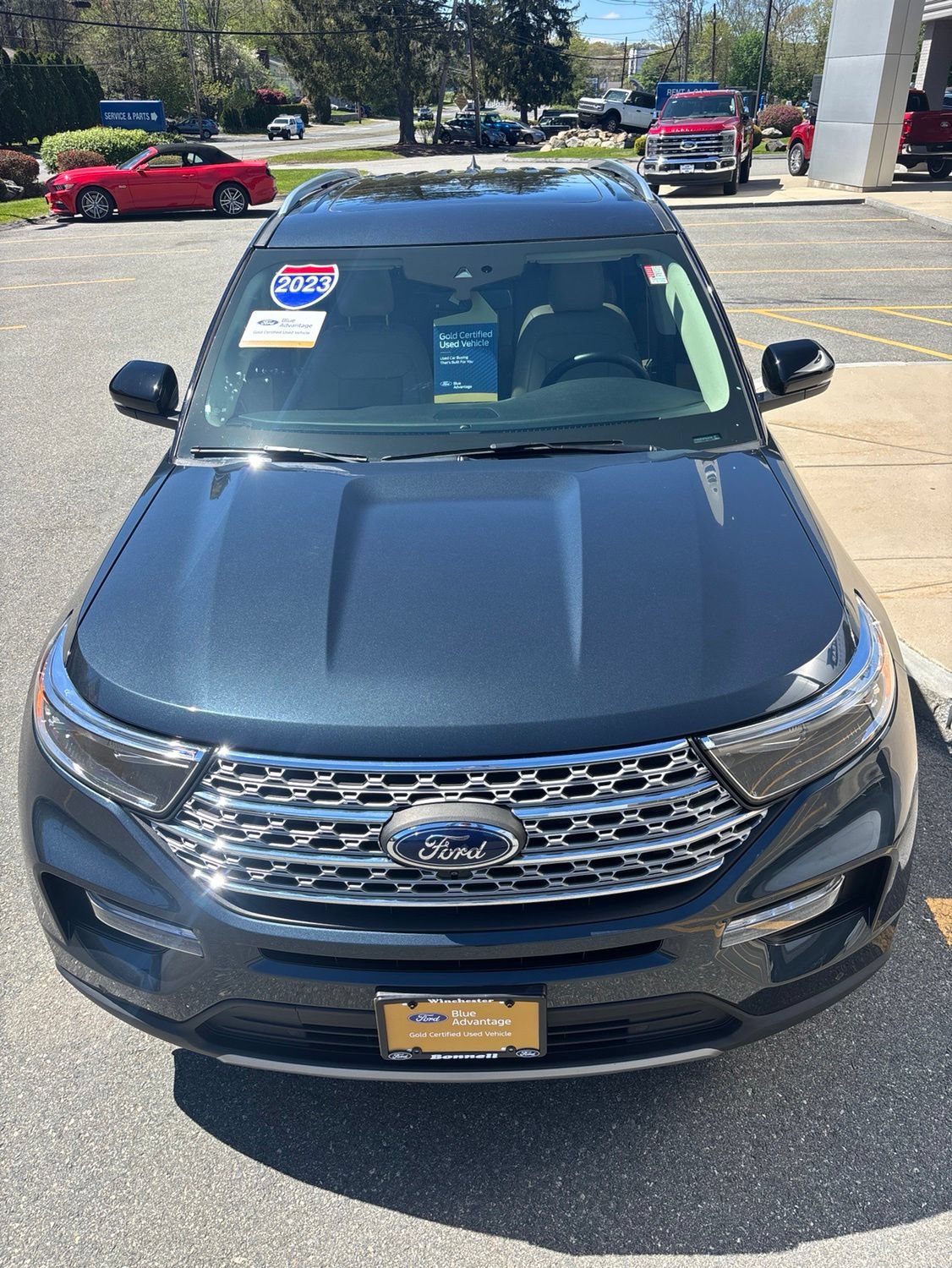 Certified 2023 Ford Explorer Limited w/ Limited Technology Package AWD/4WD image 9