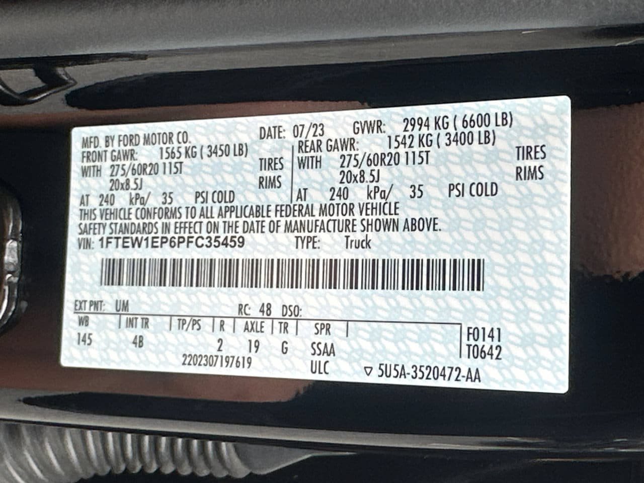 Certified 2023 Ford F150 XLT w/ Equipment Group 302A High AWD/4WD image 32
