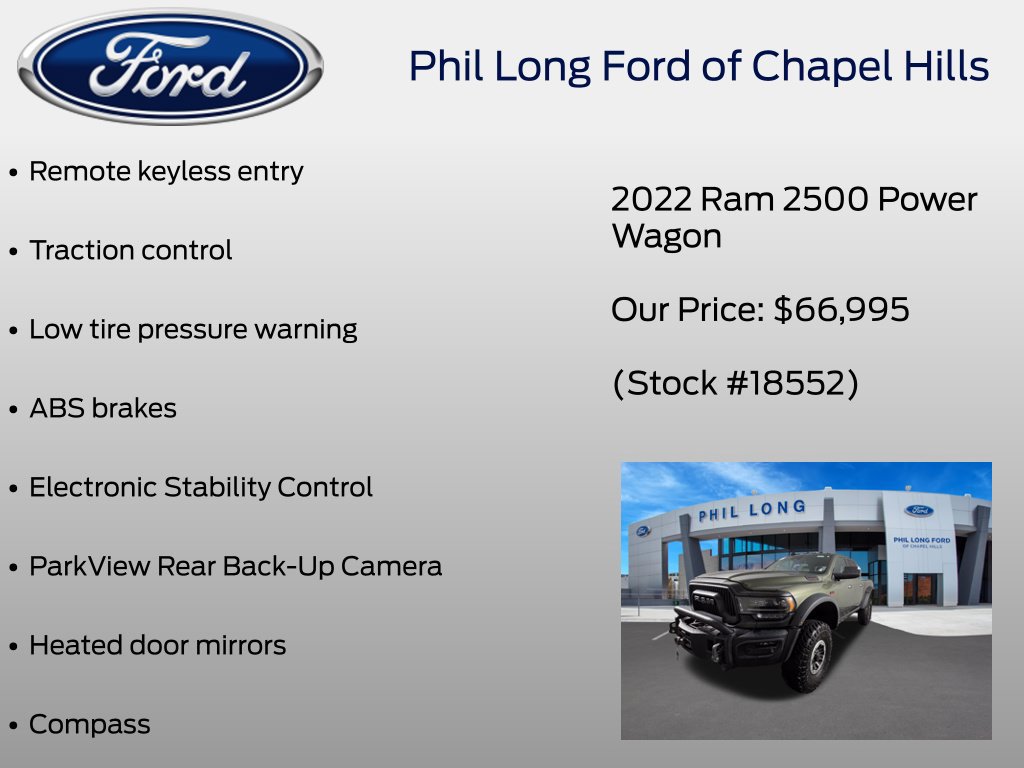 Used 2022 RAM 2500 Power Wagon AWD/4WD image 36