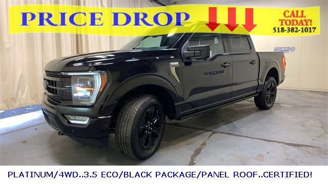 Certified 2023 Ford F150 Platinum w/ Equipment Group 701A High