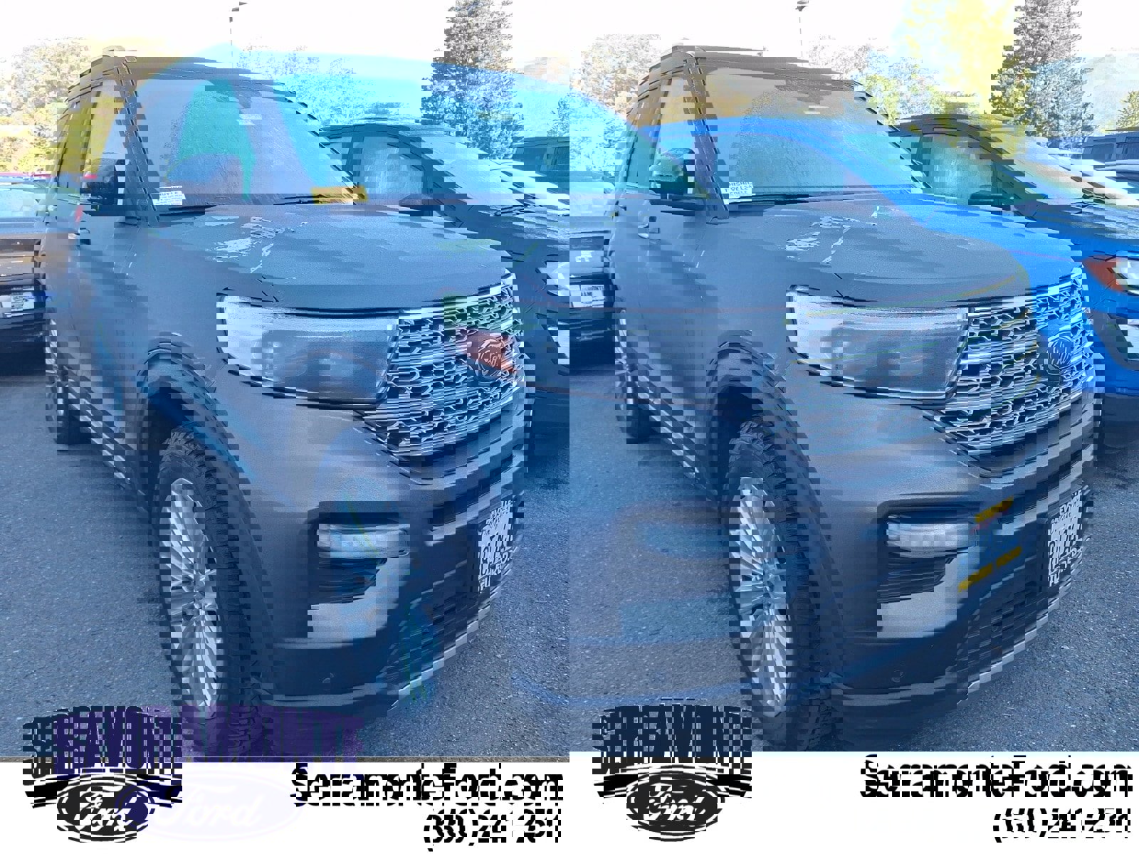 Certified 2020 Ford Explorer Limited w/ Class III Trailer Tow Package image 1