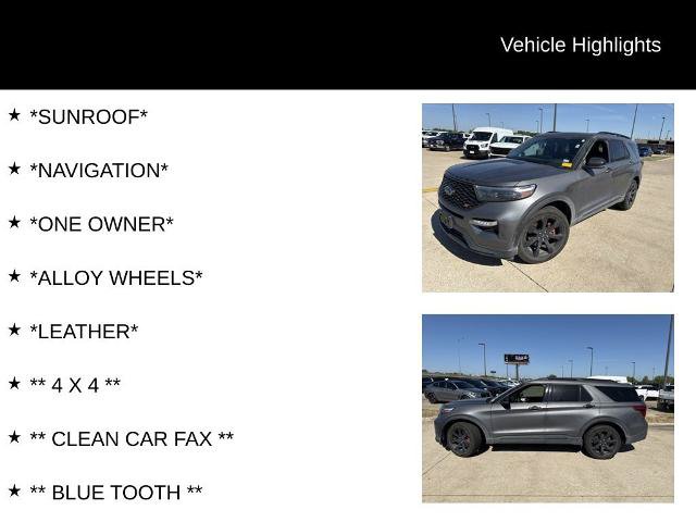 Certified 2023 Ford Explorer ST w/ Equipment Group 401A AWD/4WD image 4