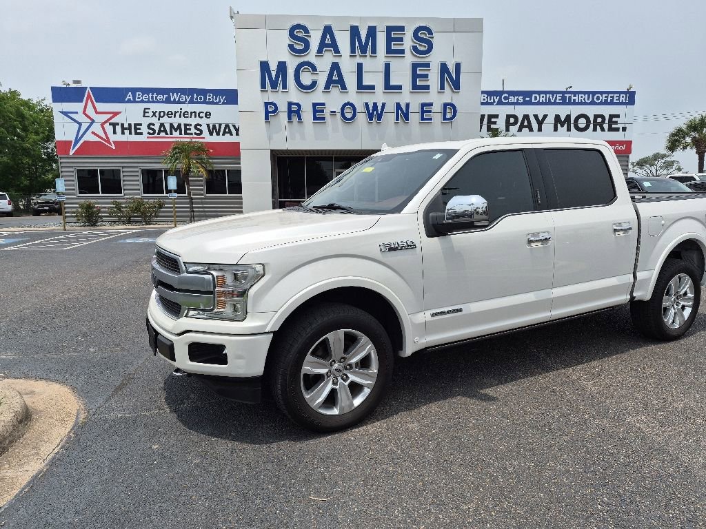 Certified 2019 Ford F150 Platinum w/ Equipment Group 701A Luxury AWD/4WD image 1