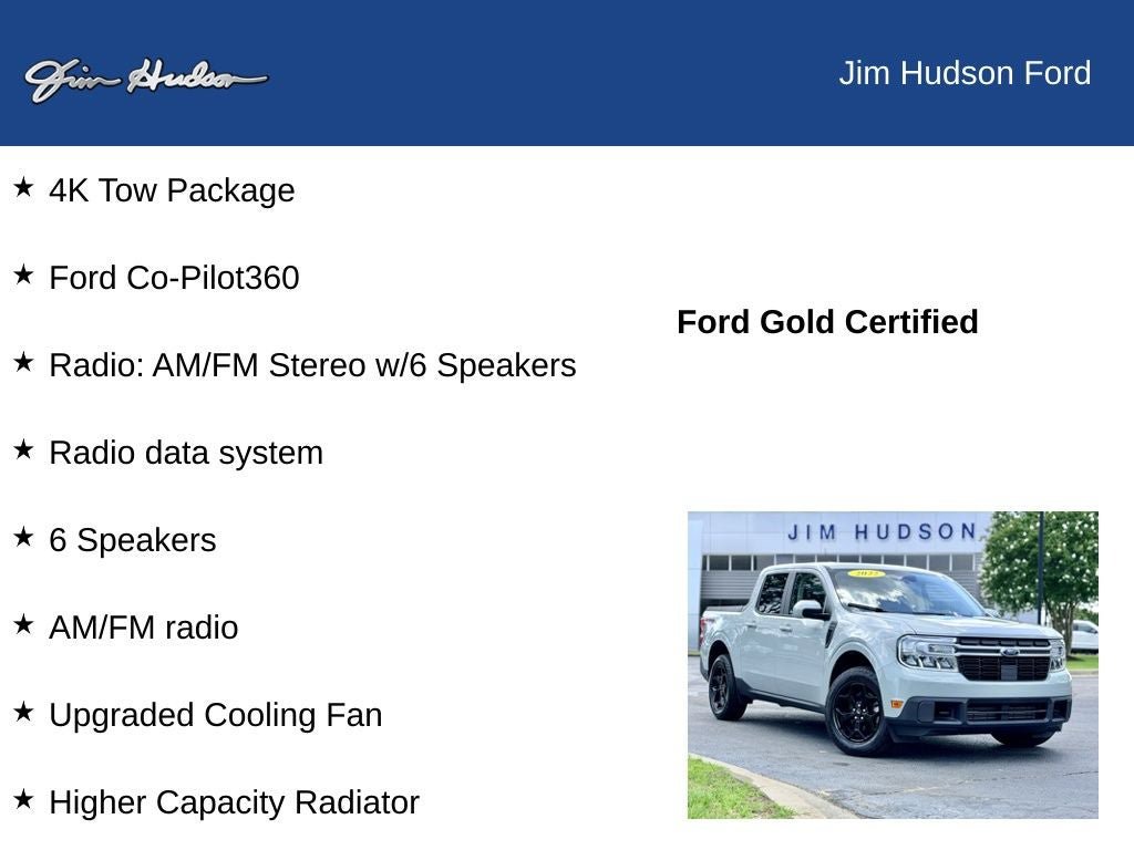 Certified 2022 Ford Maverick Lariat w/ Lariat Luxury Package AWD/4WD image 12
