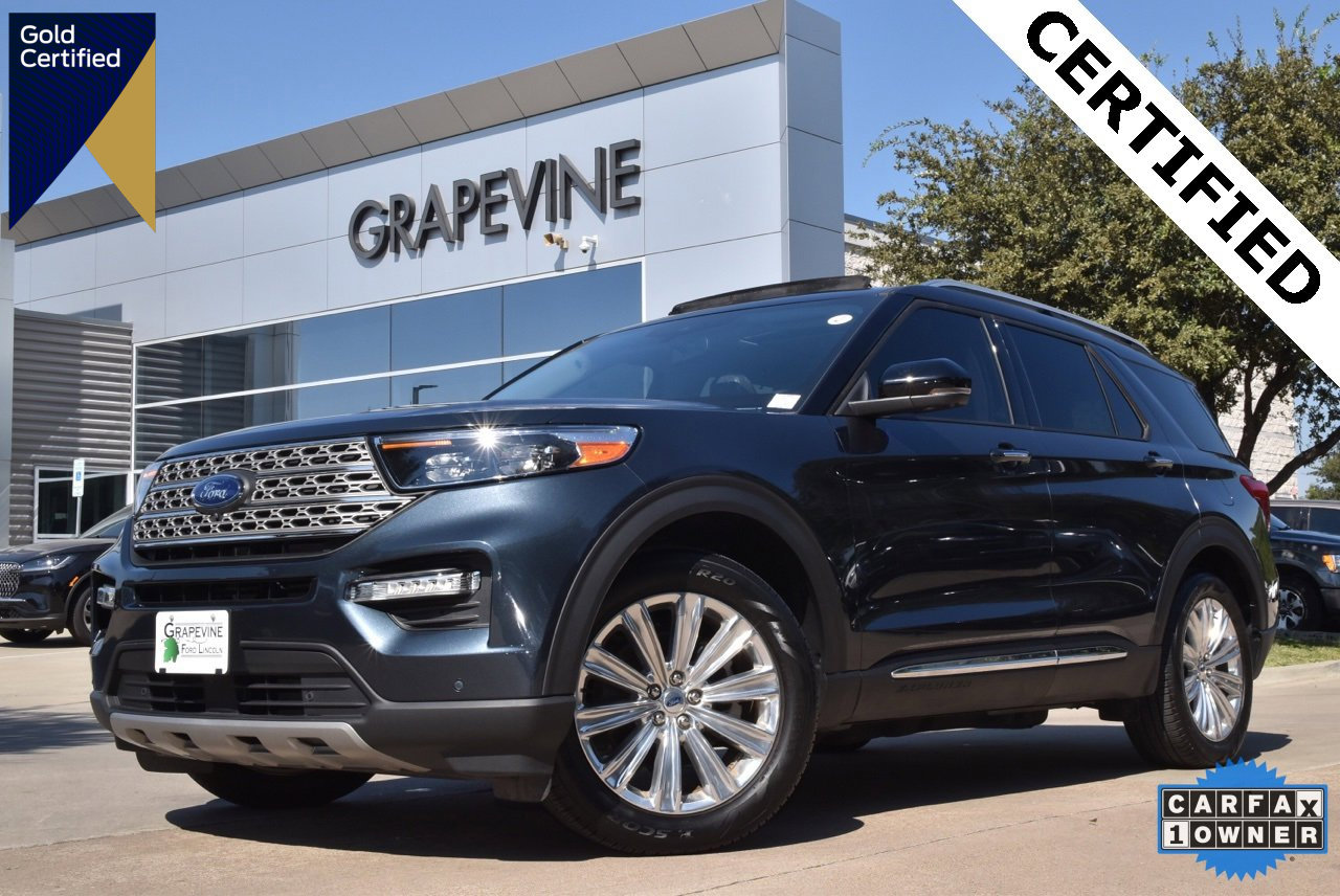 Certified 2023 Ford Explorer Limited w/ Limited Technology Package