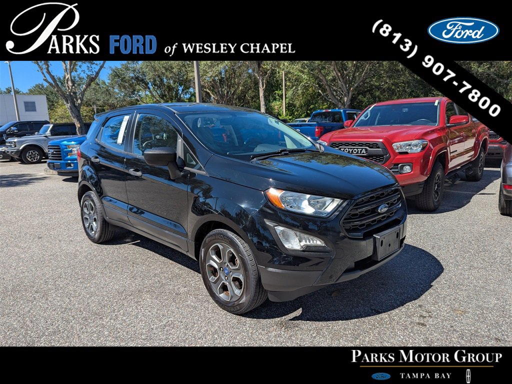 Certified 2018 Ford EcoSport S