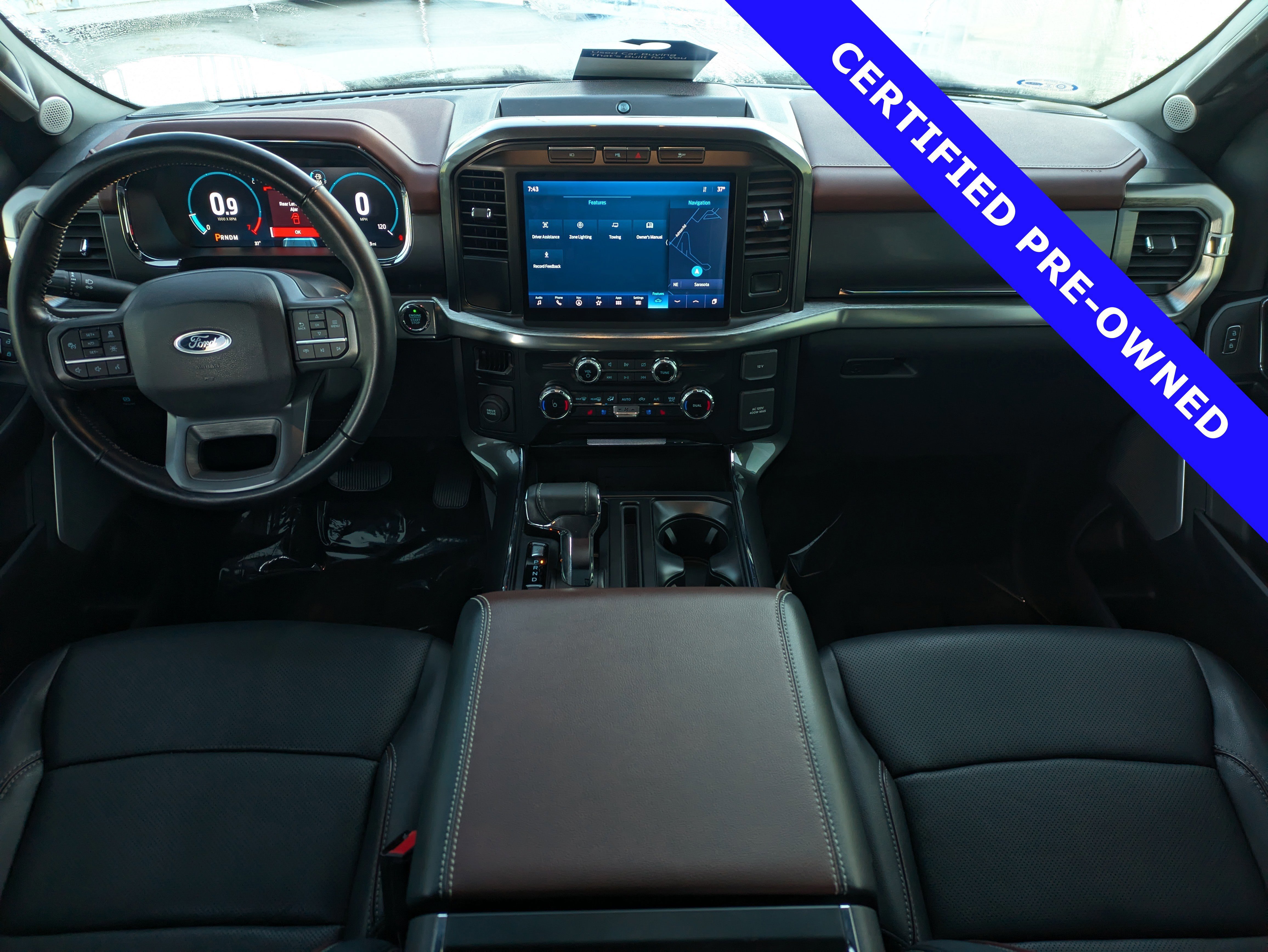 Certified 2023 Ford F150 Lariat w/ Equipment Group 502A High image 16